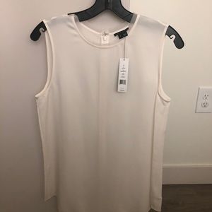 Theory silk sleeveless blouse size S NWT